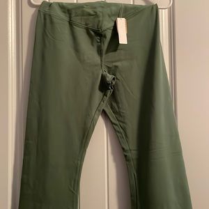 NWT, PINK, Active Cotton High-Waist V Crossover Leggings